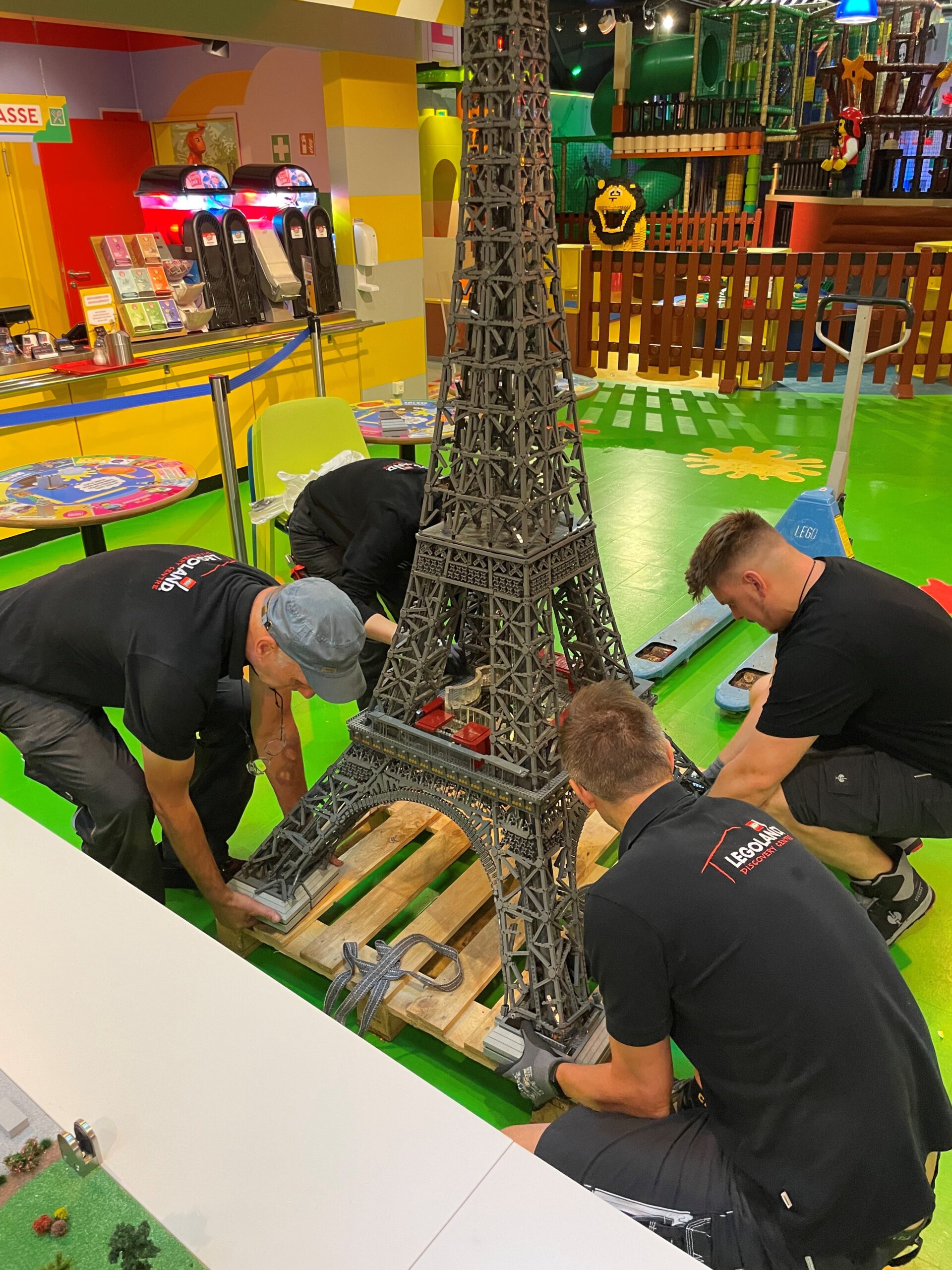Eiffelturm aus LEGO® im LEGOLAND® Discovery Centre Oberhausen